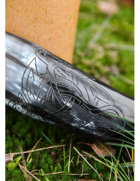 Corne viking Fenrir loup à boire...