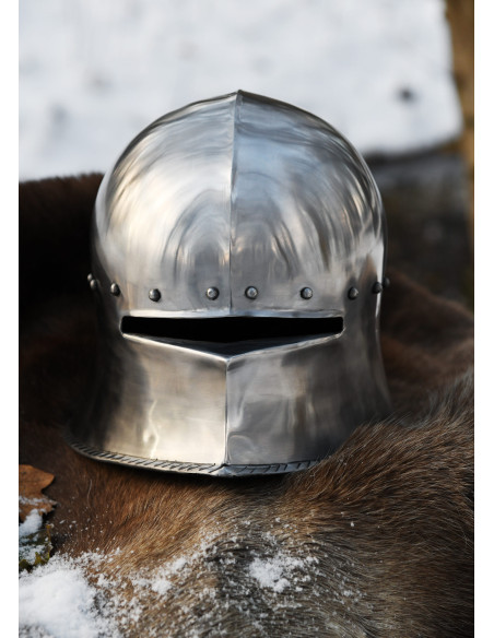 Casque Sallet médiéval allemand...