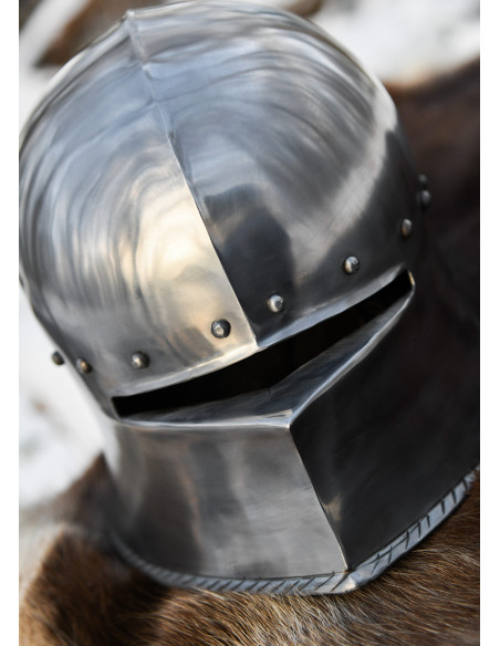 Casque Sallet médiéval allemand...