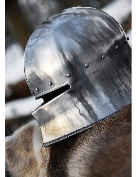 Casque Sallet médiéval allemand...