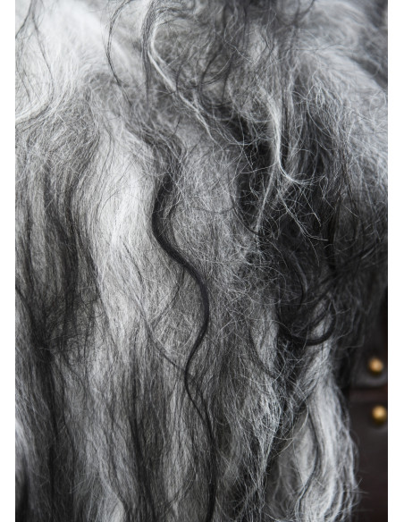 Couvre-épaules pour guerriers en peau...