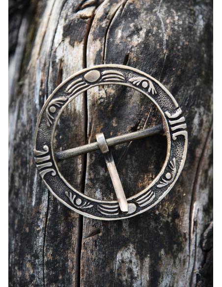 Boucle de ceinture médiévale ronde...