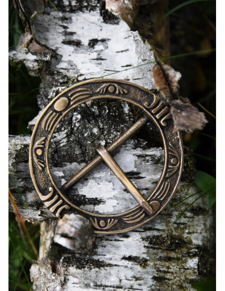 Boucle de ceinture médiévale ronde...