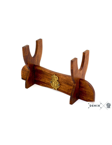 Support en bois avec écu Napoléon
