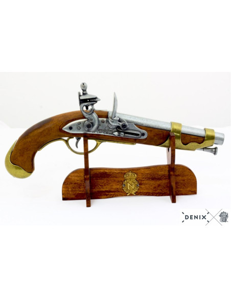 Support en bois avec écu Napoléon