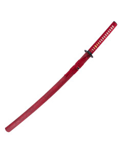 Katana Pratique de Base Acier Damas Fleur de Lotus 2