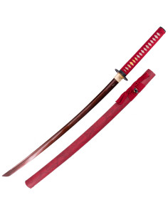 Katana Pratique de Base Acier Damas Fleur de Lotus
