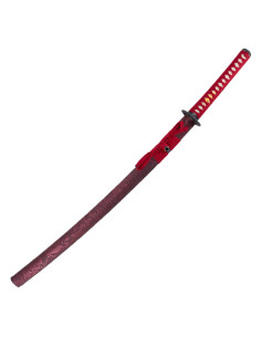 Pratiques de base du katana grenat, lame en acier au... 2