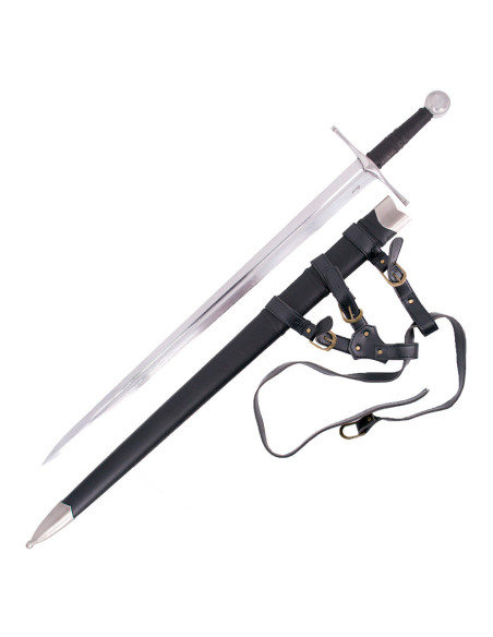 Épée à main et demi médiévale avec...