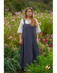 Robe Viking femme Frida gris nuit