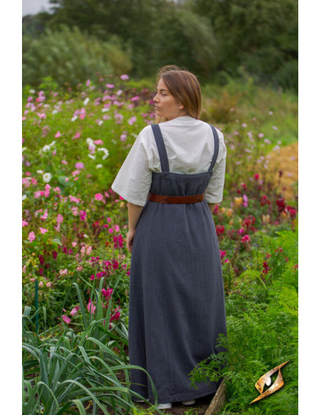 Robe Viking femme Frida gris nuit