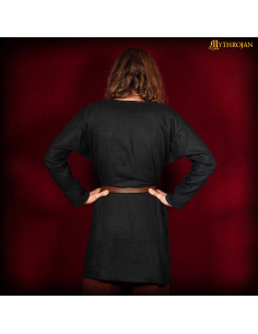 Tunique viking pour homme, modèle Erling, noire 2