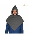 Laine Viking Gugel modèle Skjoldehamn, couleur gris