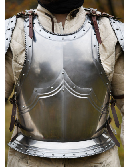 Cuirasse complète de style gothique,...