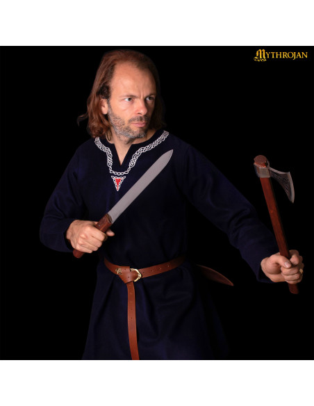 Couteau Seax Nordic Viking avec étui...