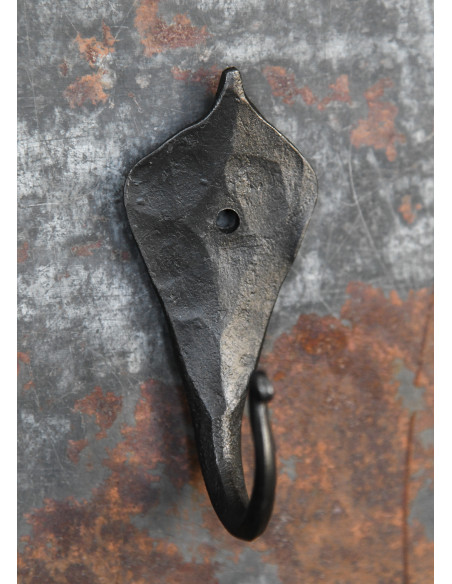 Crochet mural forgé à la main...