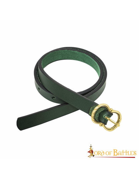 Ceinture en cuir médiévale...