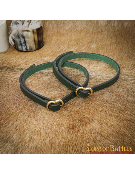 Ceinture en cuir médiévale...