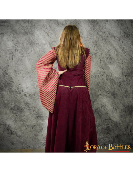 Robe longue médiévale modèle Francy