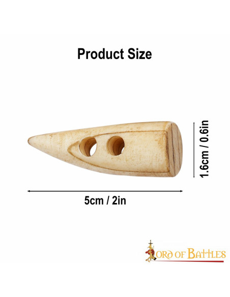 Pack de 5 fermetures en corne...