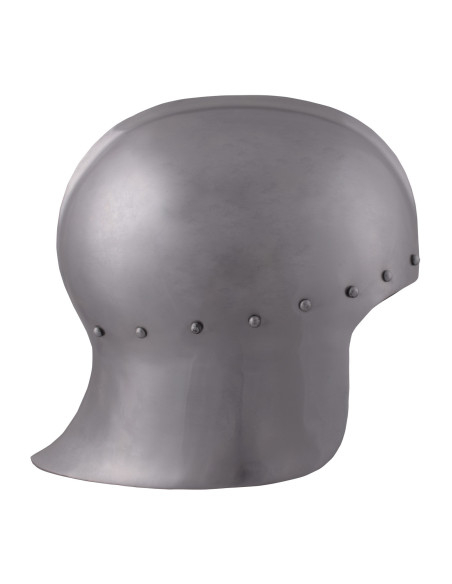 Casque Sallet d'archer anglais, XVe...