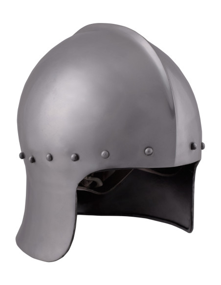 Casque Sallet d'archer anglais, XVe...