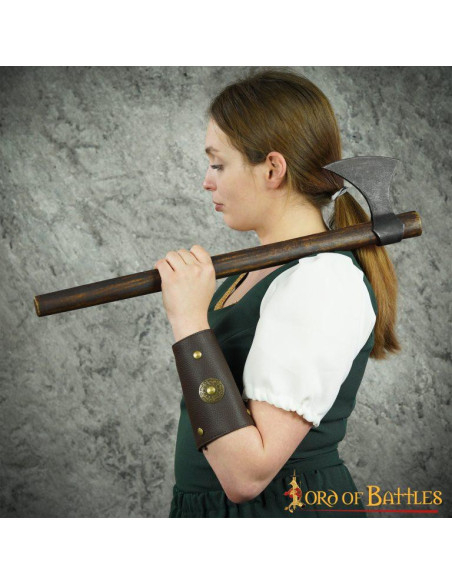 Brassards romains en similicuir Liam