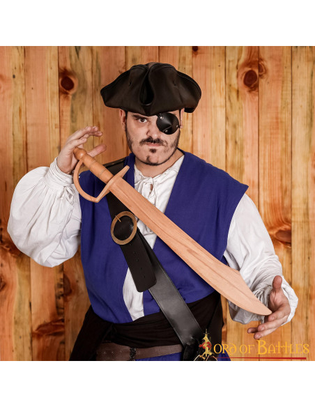 Épée de pirate en bois pour...