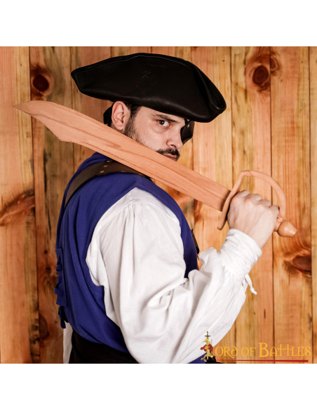Épée de pirate en bois pour...