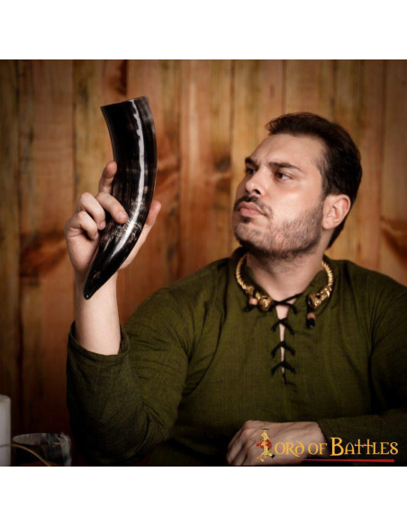 Hippocampe corne à boire viking,...