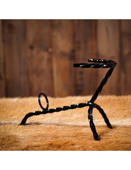 Support en fer forgé pour cornes vikings