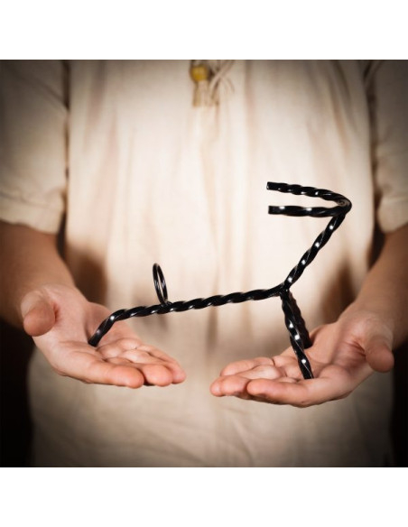 Support en fer forgé pour cornes vikings