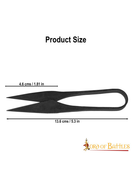 Ciseaux médiévaux authentiques