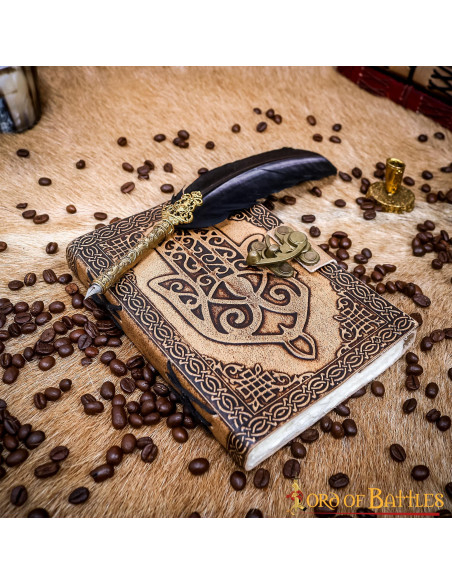 Journal de notes Main de Fatima en cuir