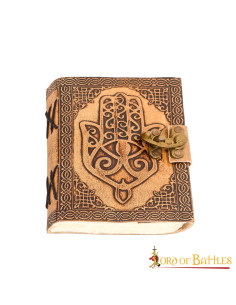 Journal de notes Main de Fatima en cuir