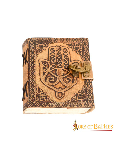 Journal de notes Main de Fatima en cuir