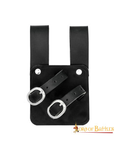 Petit baudrier médiéval pour épée ou hache, main droite 2
