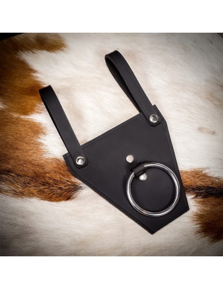 Baudrier anneau noir pour haches ou...