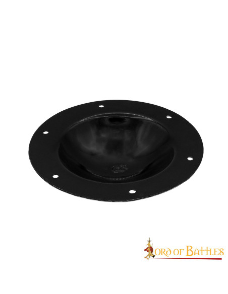 Umbo médiéval en acier fait à la main...