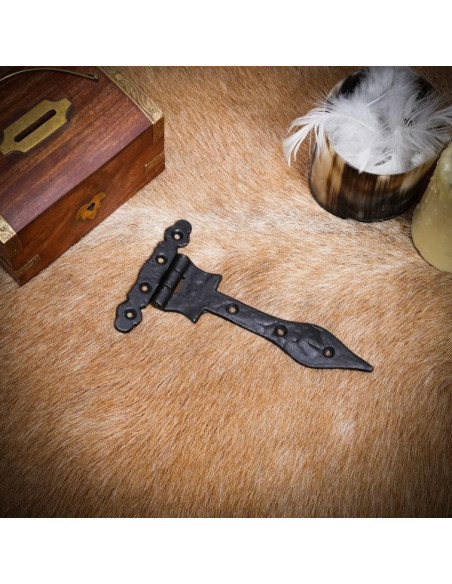 Charnière de porte vintage en fer...