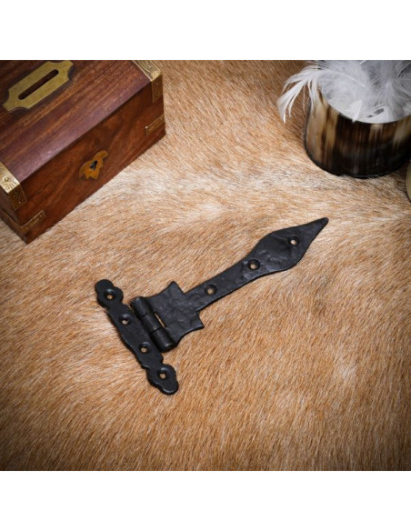 Charnière de porte vintage en fer...