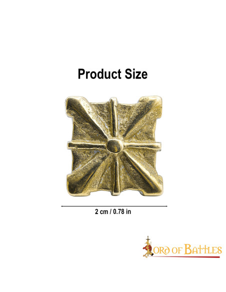 Ensemble de 5 montures médiévales en...