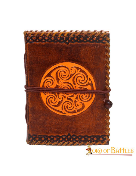 Journal médiéval avec noeud celtique...