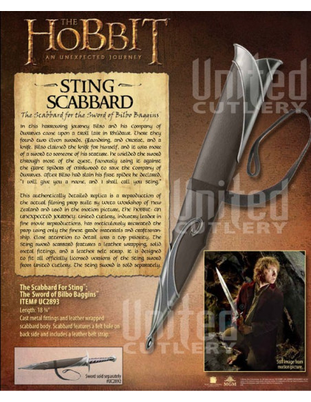 Scabbard Sword Sting officiel, Frodon...