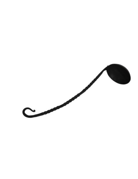 Louche médiévale en fer forgé