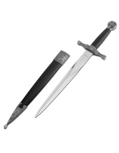 Dague médiévale avec fourreau