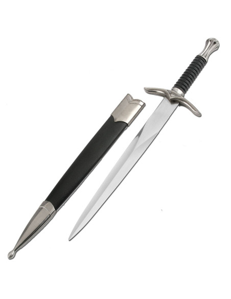 Dague médiévale avec fourreau