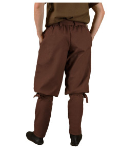Pantalon Viking homme modèle Gunnar, marron 2