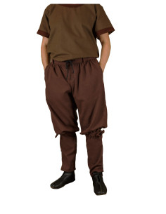 Pantalon Viking homme modèle Gunnar, marron