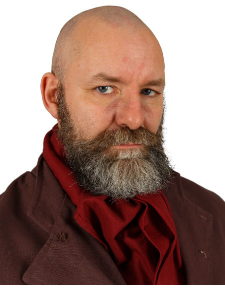 Foulard médiéval en coton modèle...